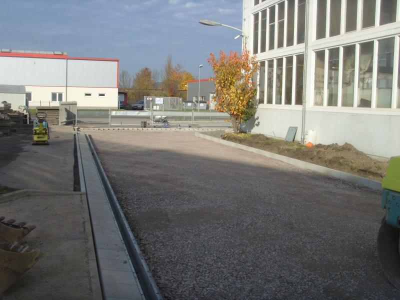 Saalfelder Hebezeugbau GmbH - Halle 4  Außengestaltung